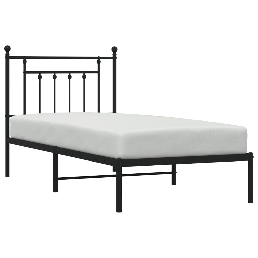 Metal Bed Frame Without Mattress