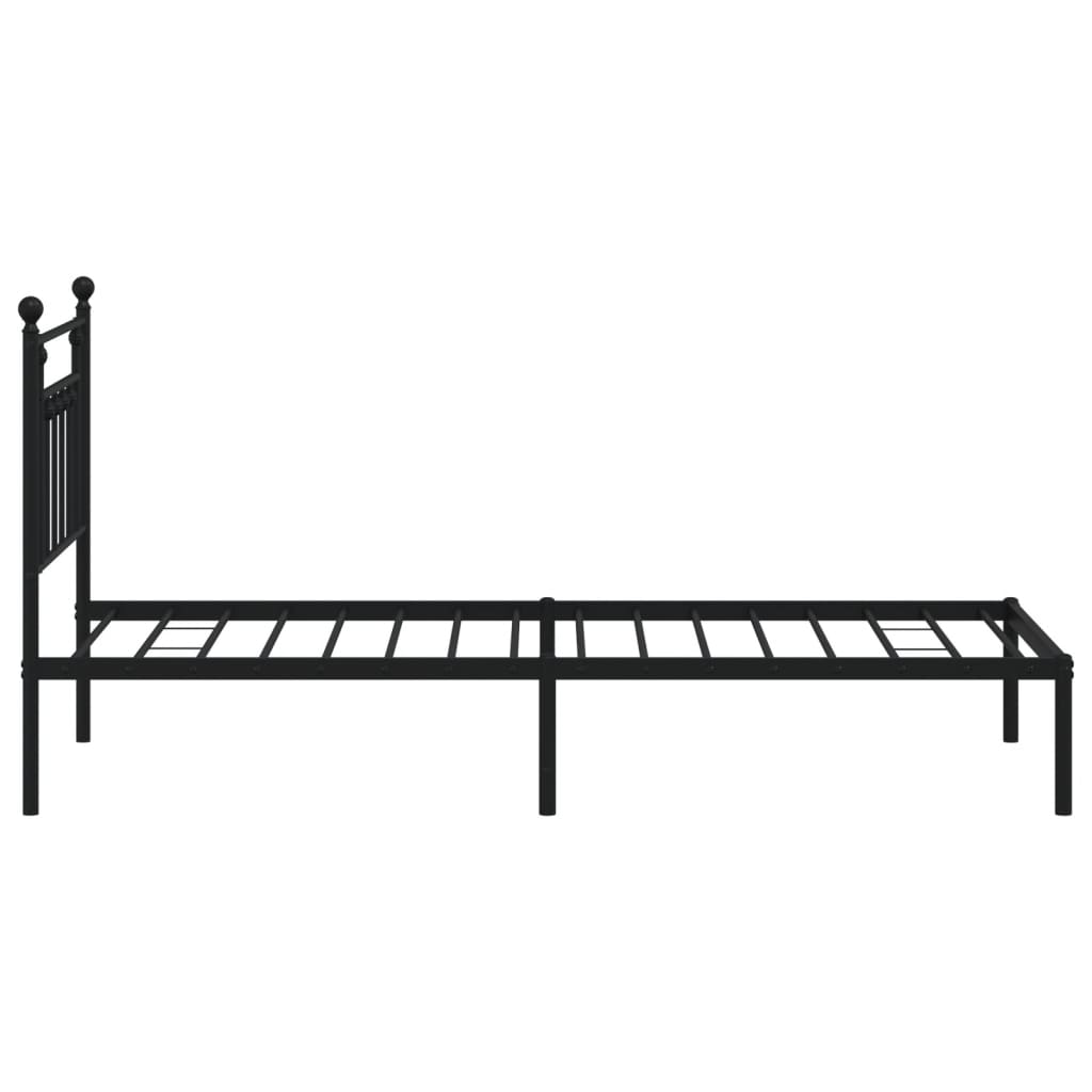 Metal Bed Frame Without Mattress