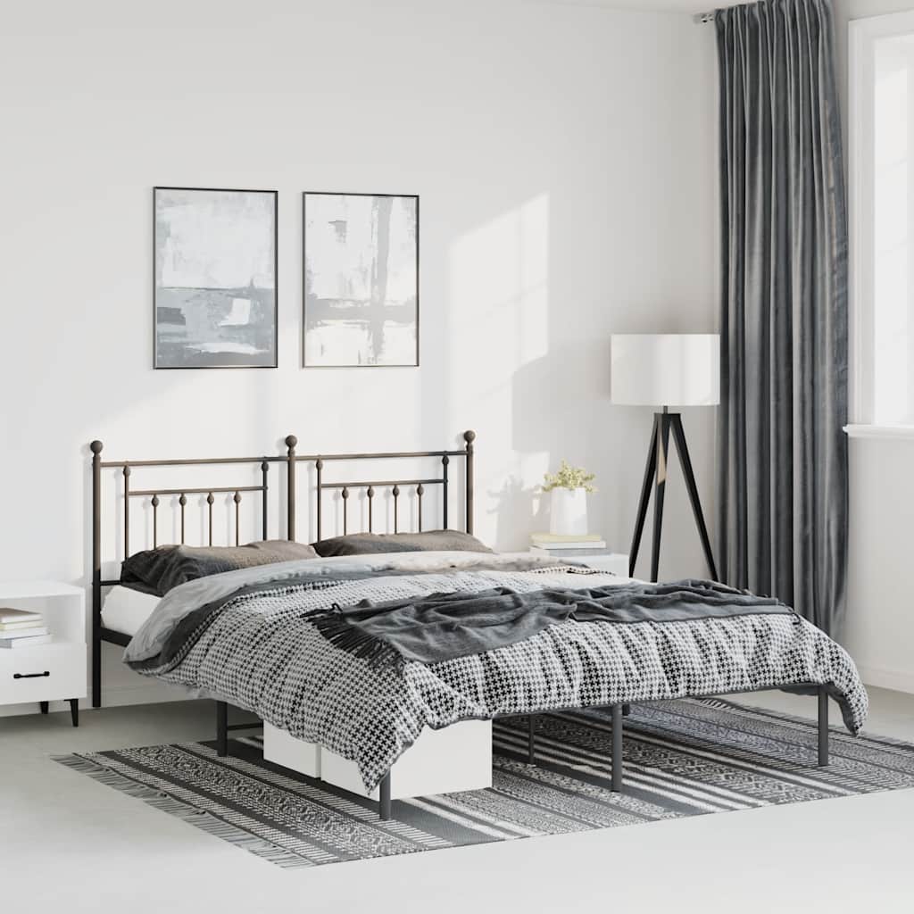 Metal Bed Frame Without Mattress
