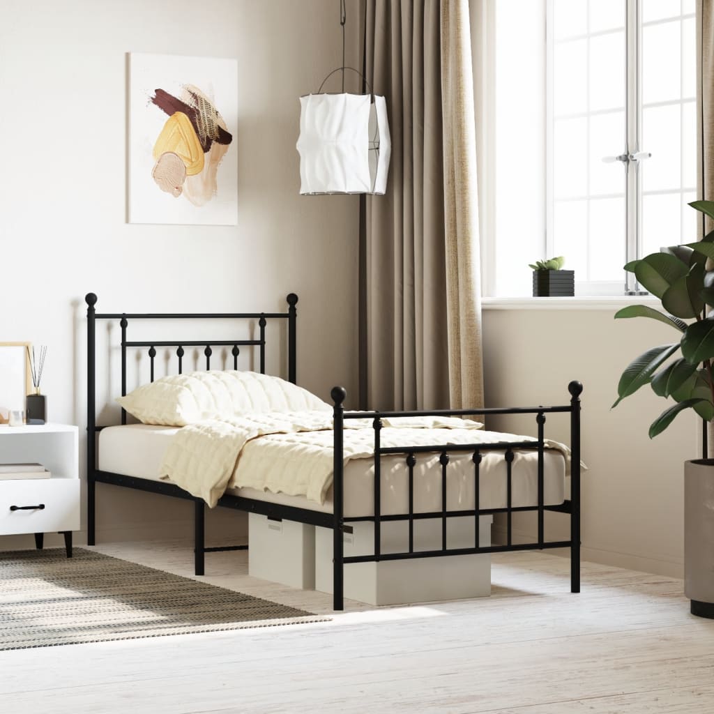 Metal Bed Frame Without Mattress