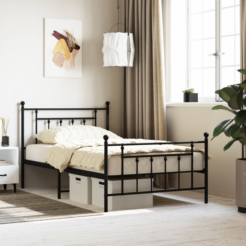 Metal Bed Frame Without Mattress