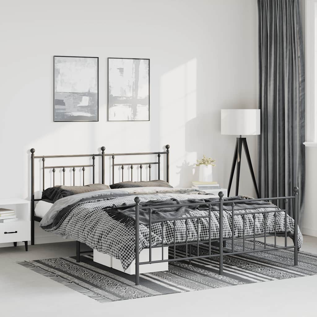 Metal Bed Frame Without Mattress