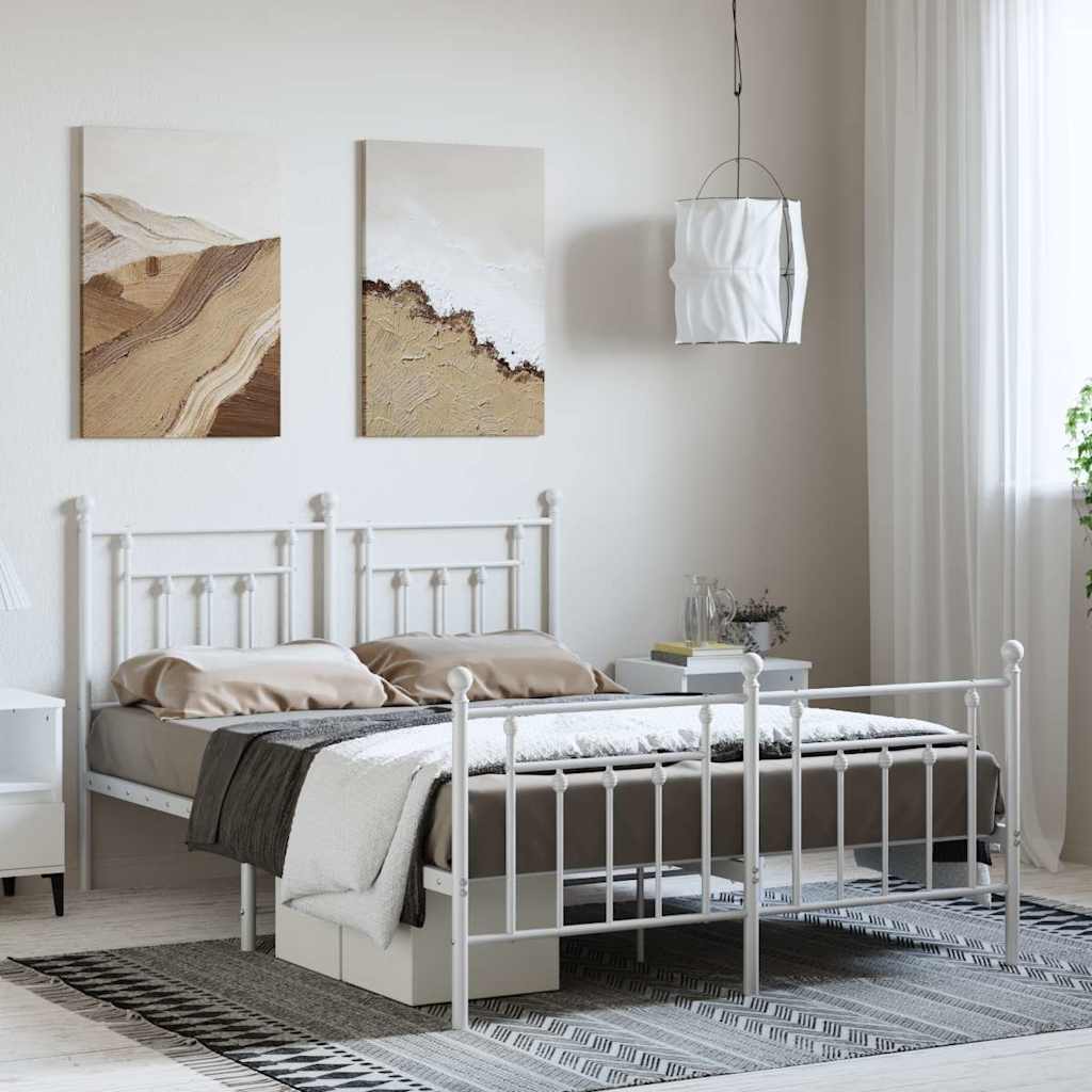 Metal Bed Frame Without Mattress