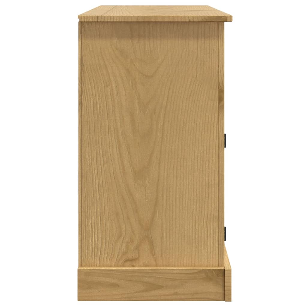 Sideboard "Corona" 115X43X79.5 Cm Solid Wood Mexican Pine