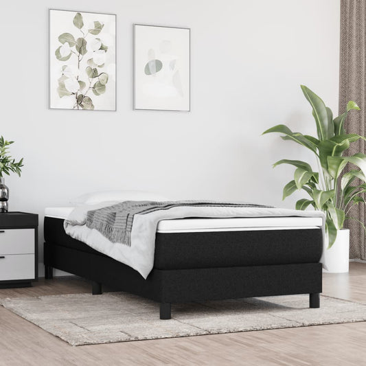 Box Spring Bed Without Mattress Fabric