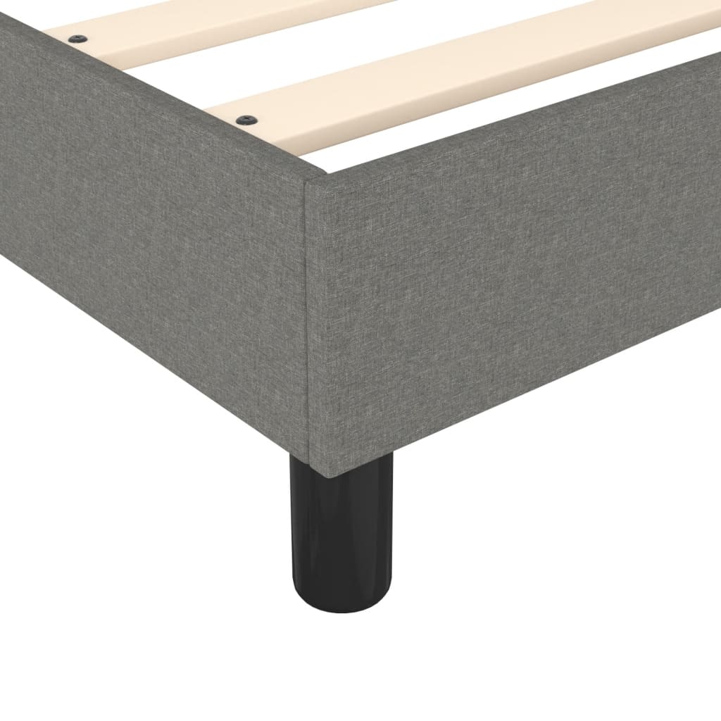 Box Spring Bed With Mattress 100X200 Cm Fabric