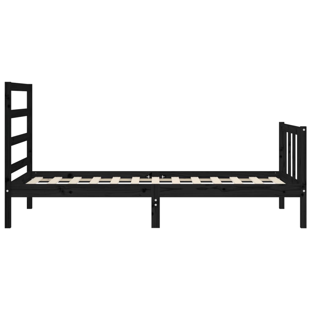 Bed Frame Without Mattress Solid Wood Pine