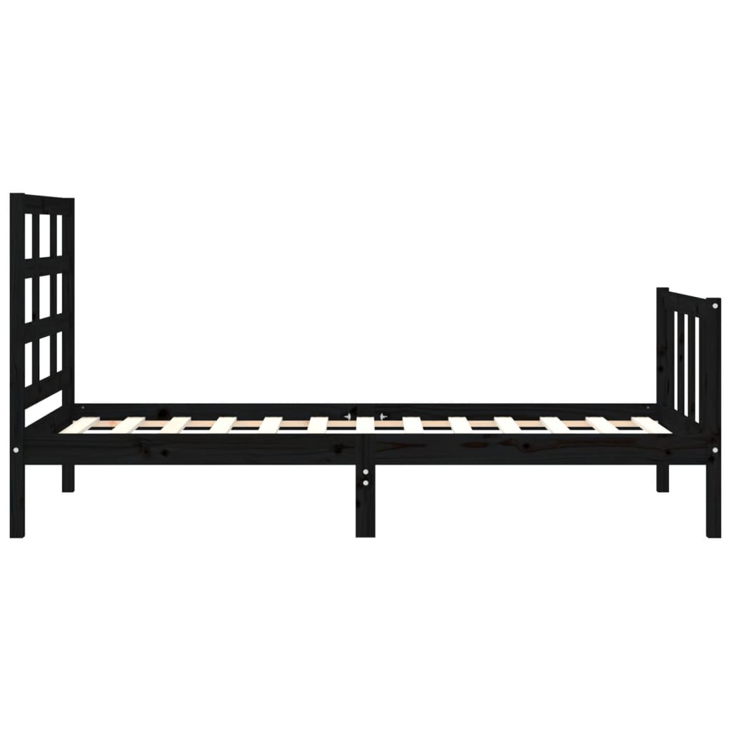 Bed Frame Without Mattress Solid Wood Pine
