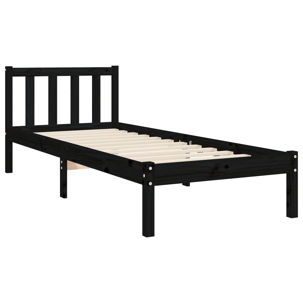 Bed Frame Without Mattress Solid Wood Pine