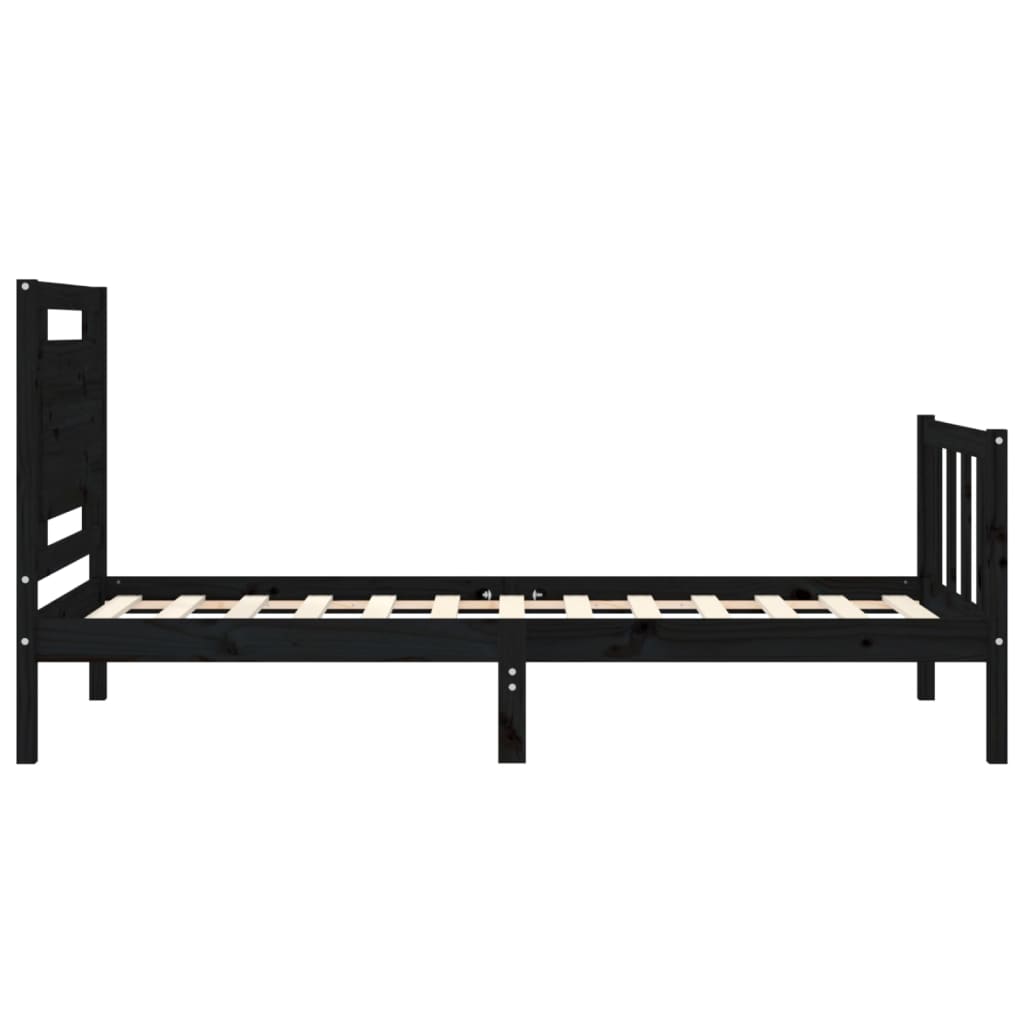 Bed Frame Without Mattress Solid Wood Pine