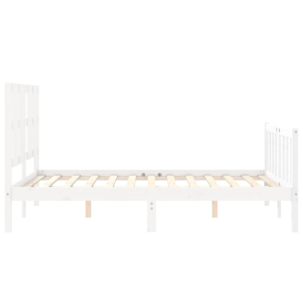 Bed Frame Without Mattress Solid Wood Pine