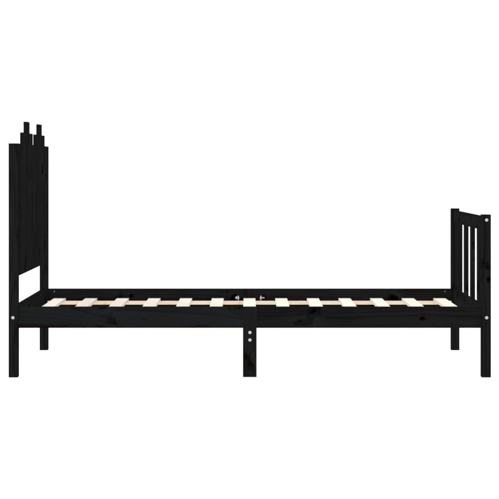 Bed Frame Without Mattress Solid Wood Pine