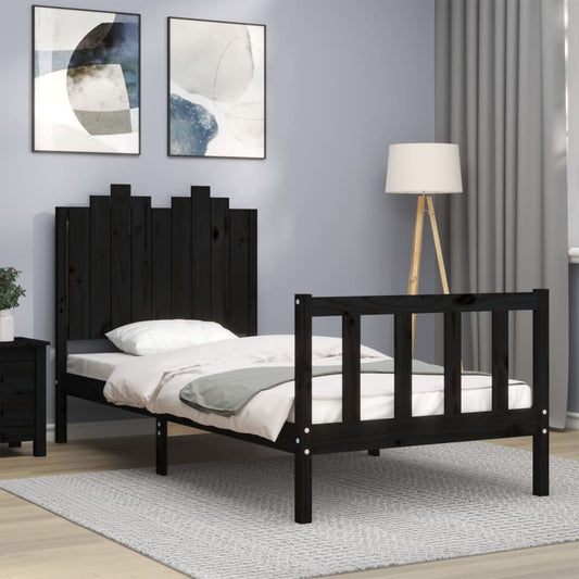Bed Frame Without Mattress Solid Wood Pine