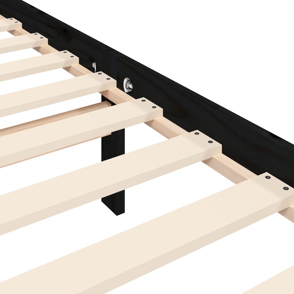 Bed Frame Without Mattress Solid Wood Pine