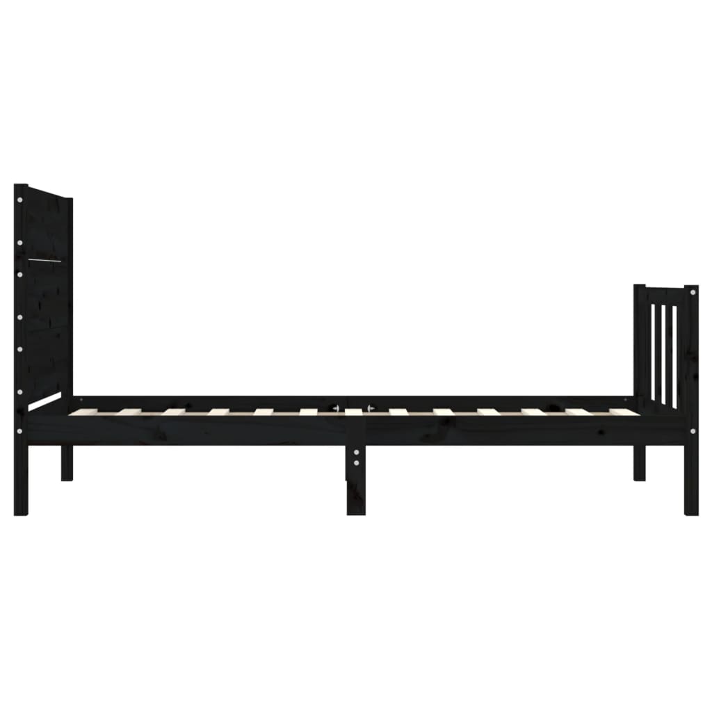 Bed Frame Without Mattress Solid Wood Pine