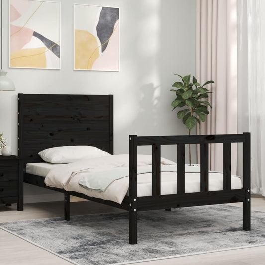 Bed Frame Without Mattress Solid Wood Pine