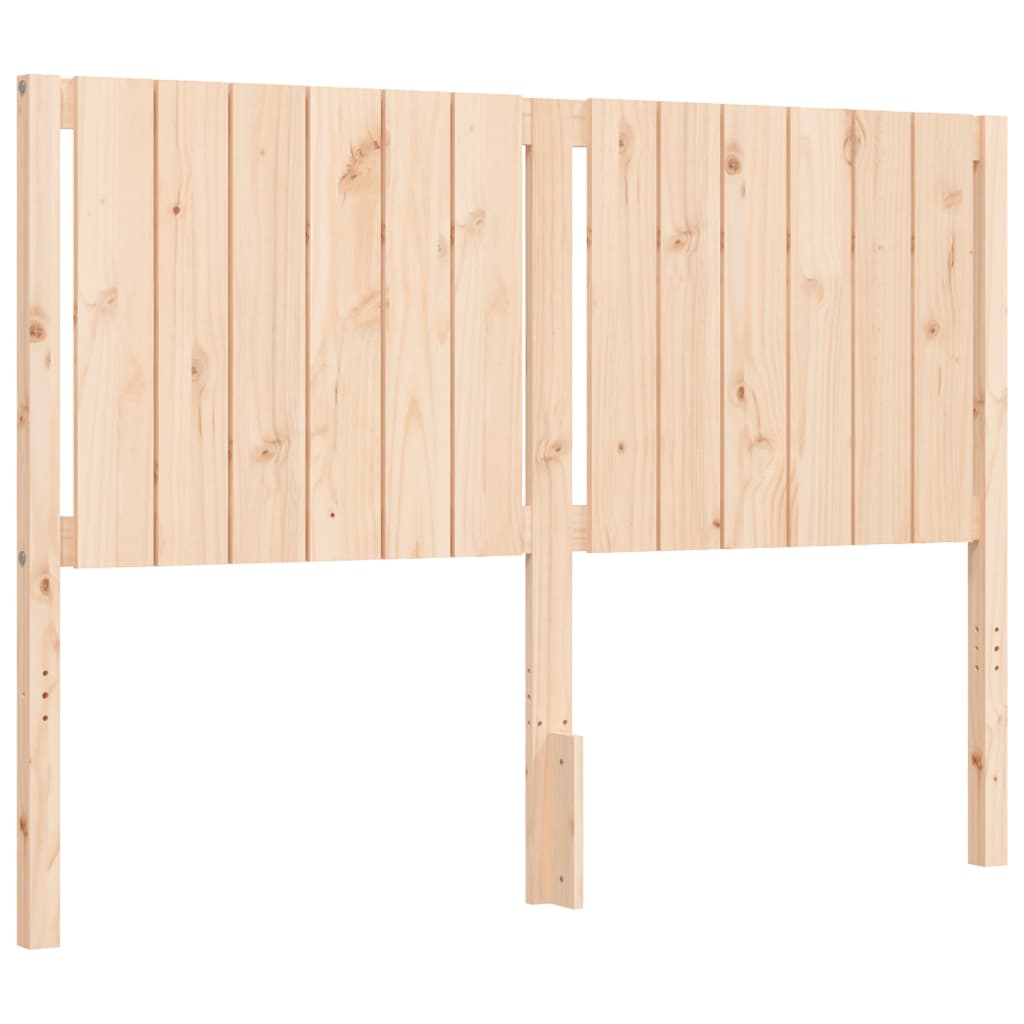Bed Frame Without Mattress Solid Wood Pine