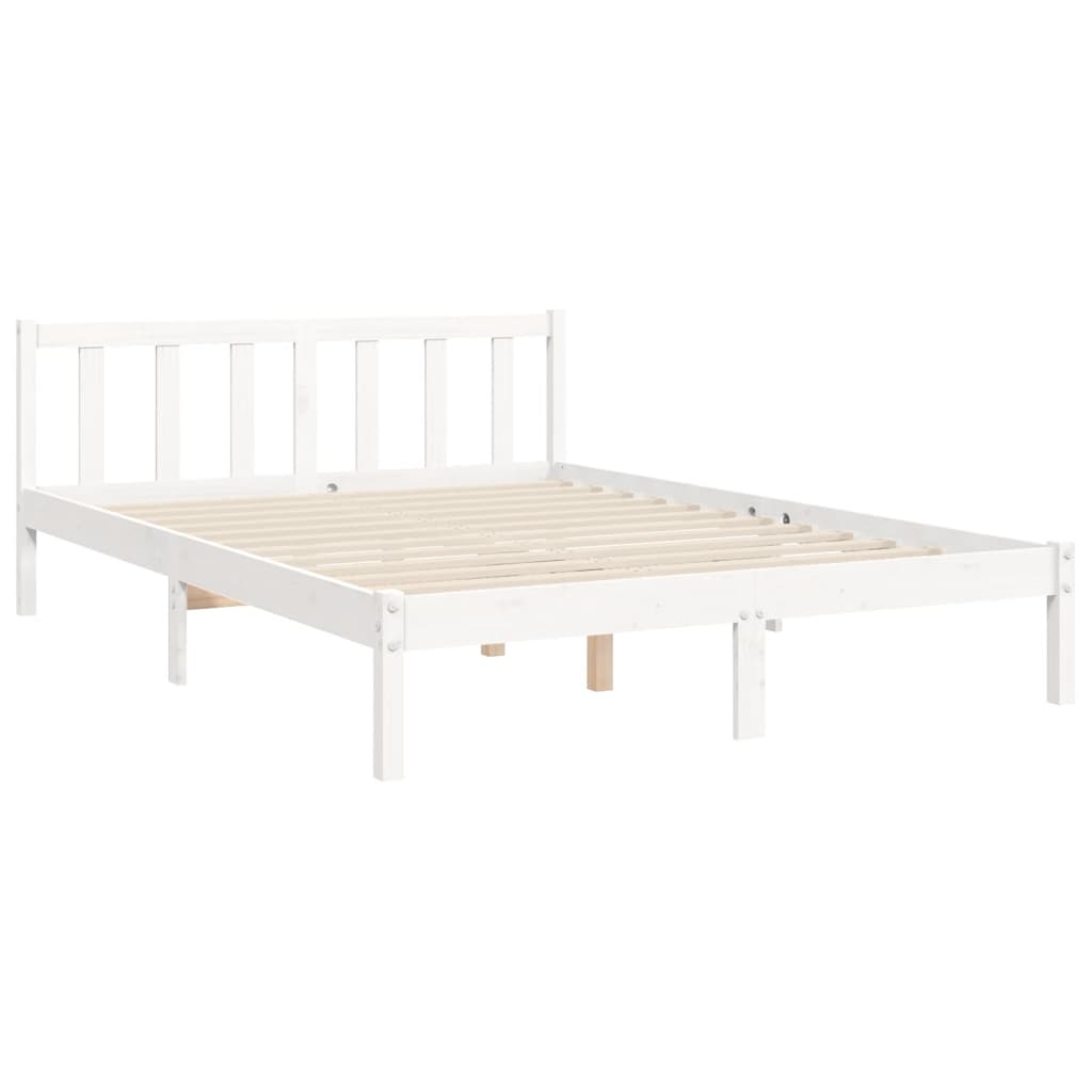 Bed Frame Without Mattress Solid Wood Pine