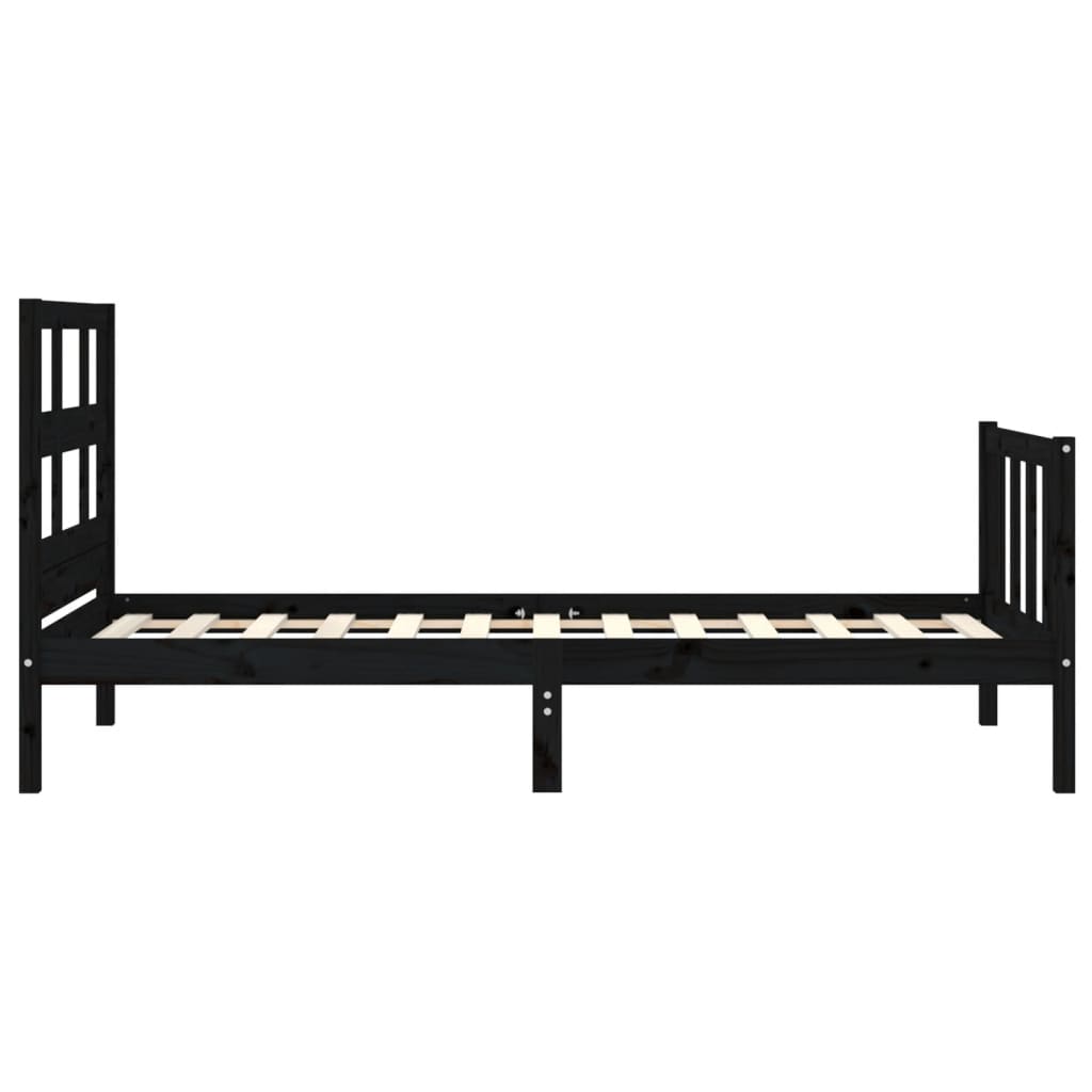 Bed Frame Without Mattress Solid Wood Pine