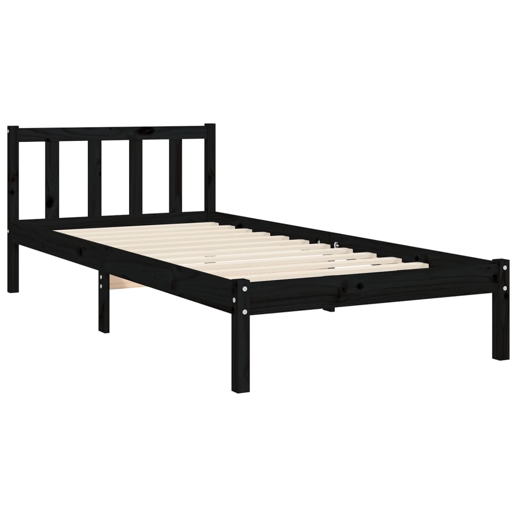 Bed Frame Without Mattress Solid Wood Pine