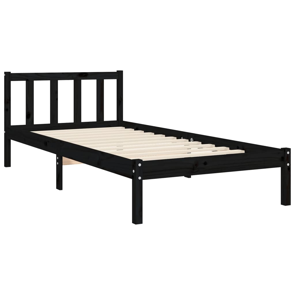 Bed Frame Without Mattress Solid Wood Pine