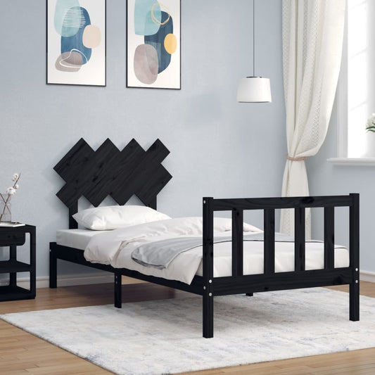 Bed Frame Without Mattress Solid Wood Pine