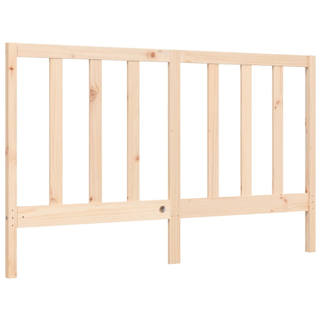 Bed Frame Without Mattress Solid Wood Pine