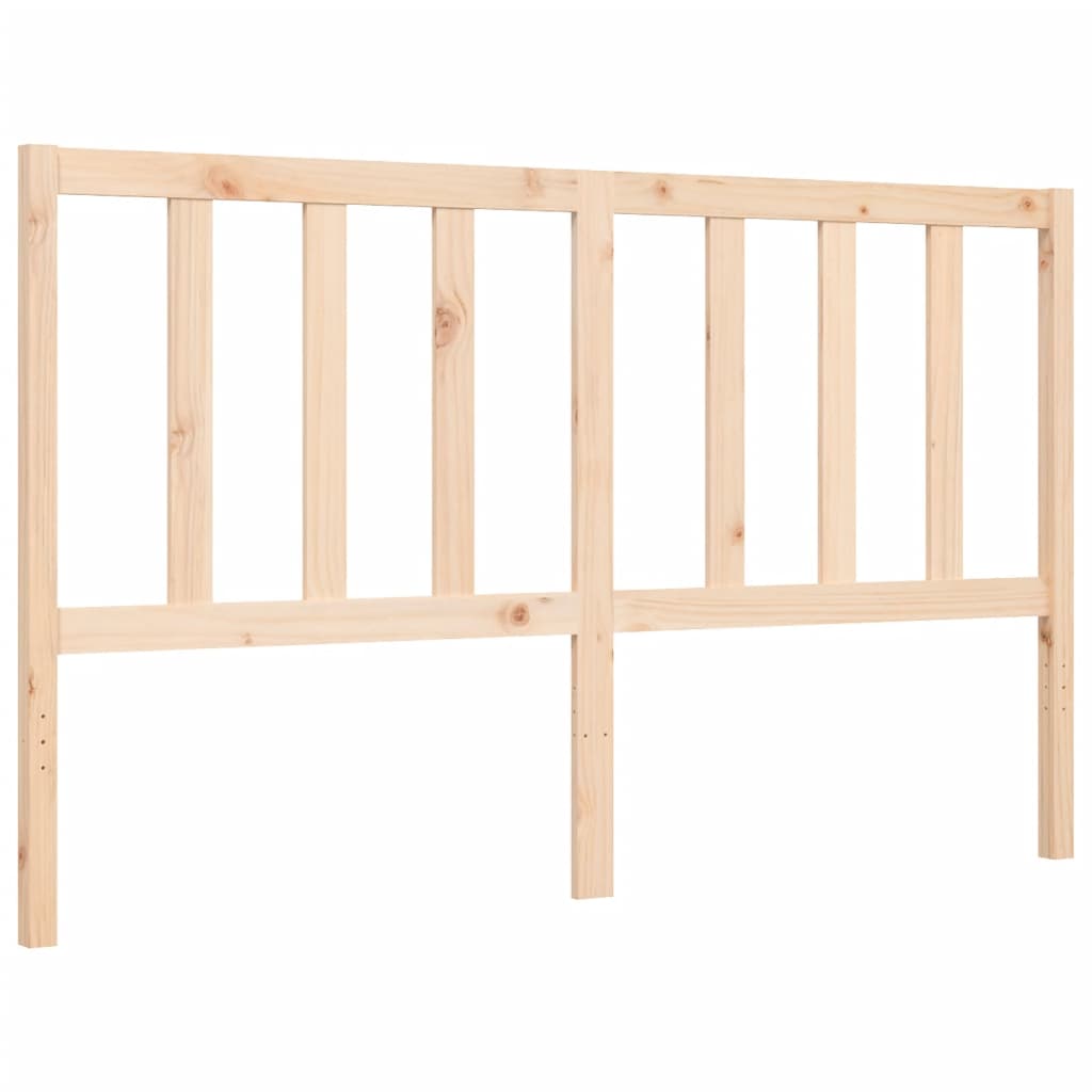 Bed Frame Without Mattress Solid Wood Pine