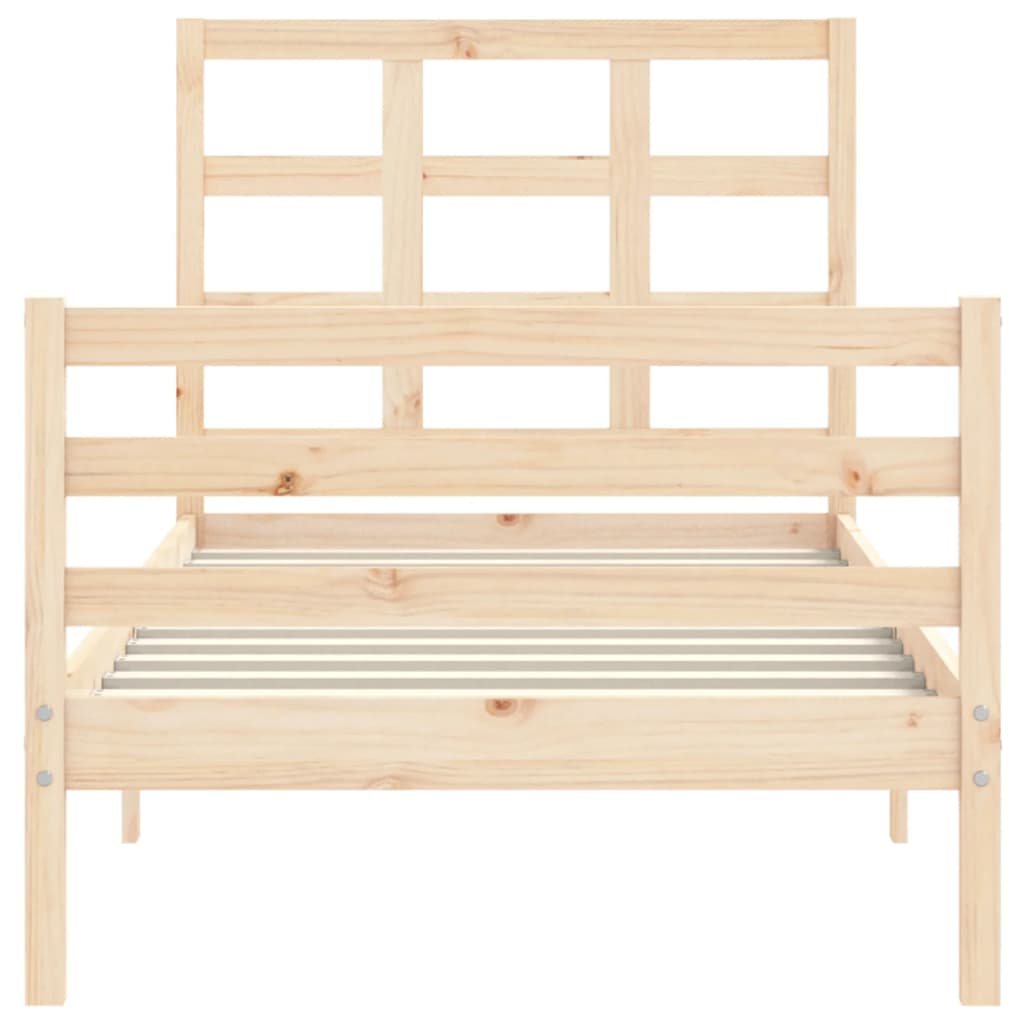 Bed Frame Without Mattress Solid Wood