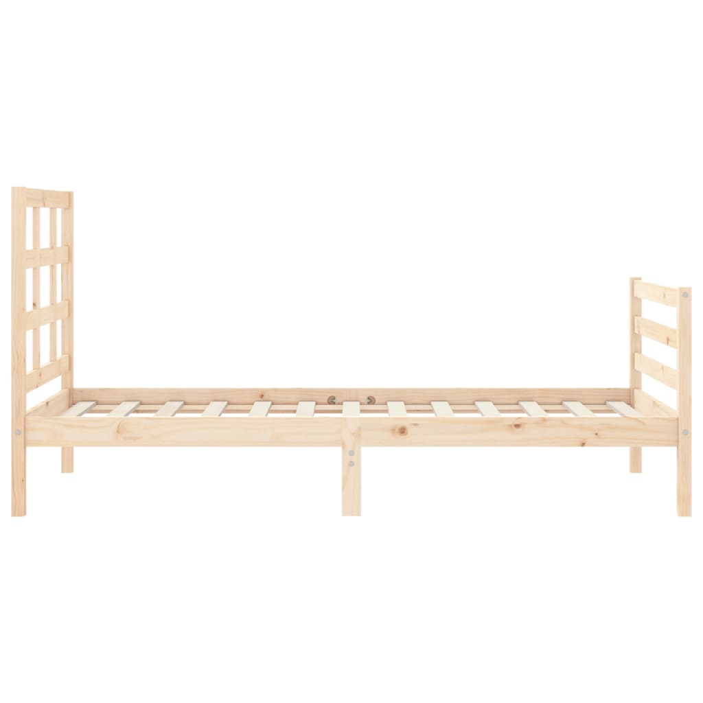 Bed Frame Without Mattress Solid Wood
