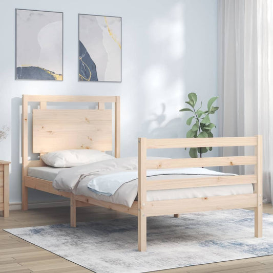 Bed Frame Without Mattress Solid Wood