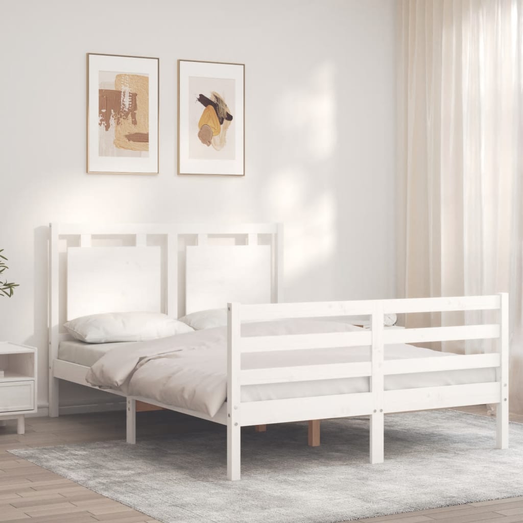 Bed Frame Without Mattress Solid Wood