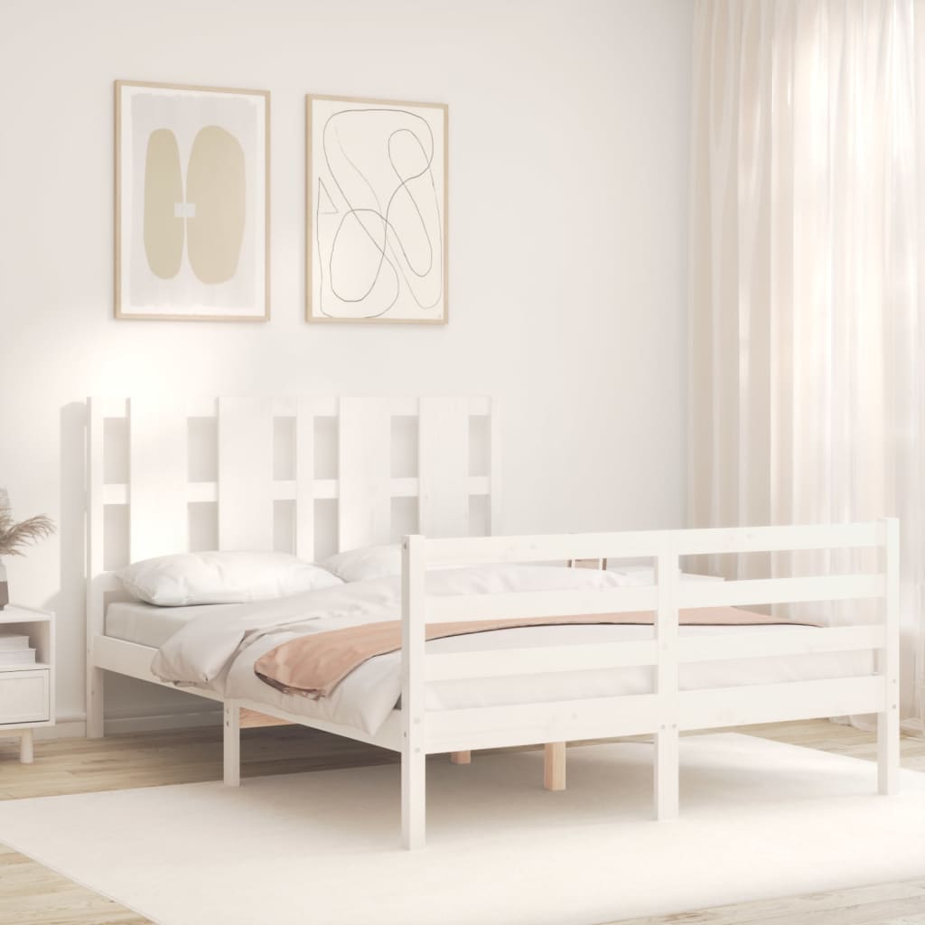 Bed Frame Without Mattress Solid Wood
