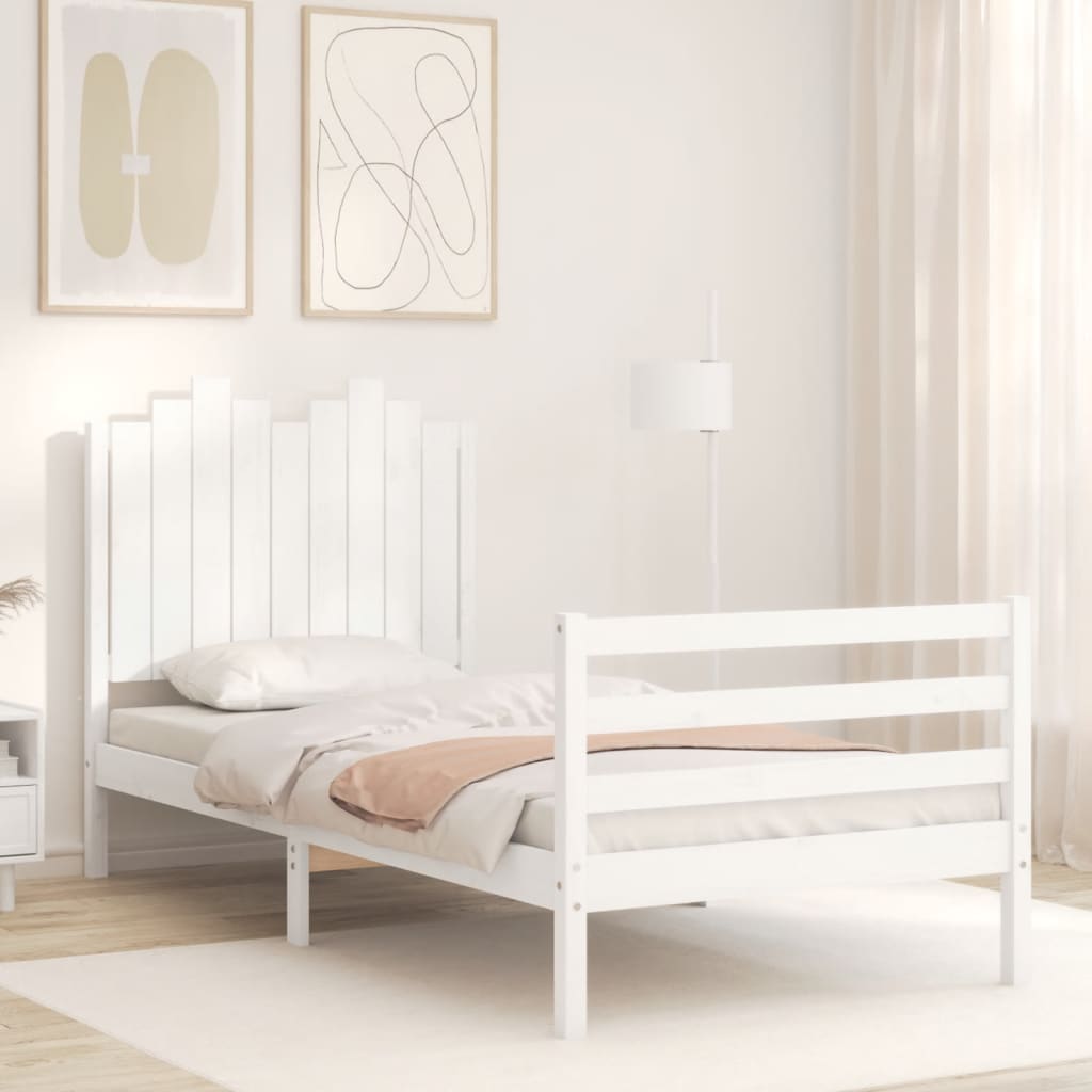 Bed Frame Without Mattress Solid Wood