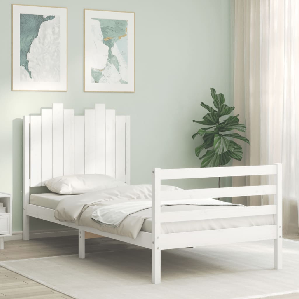 Bed Frame Without Mattress Solid Wood