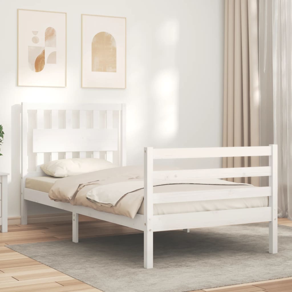 Bed Frame Without Mattress Solid Wood