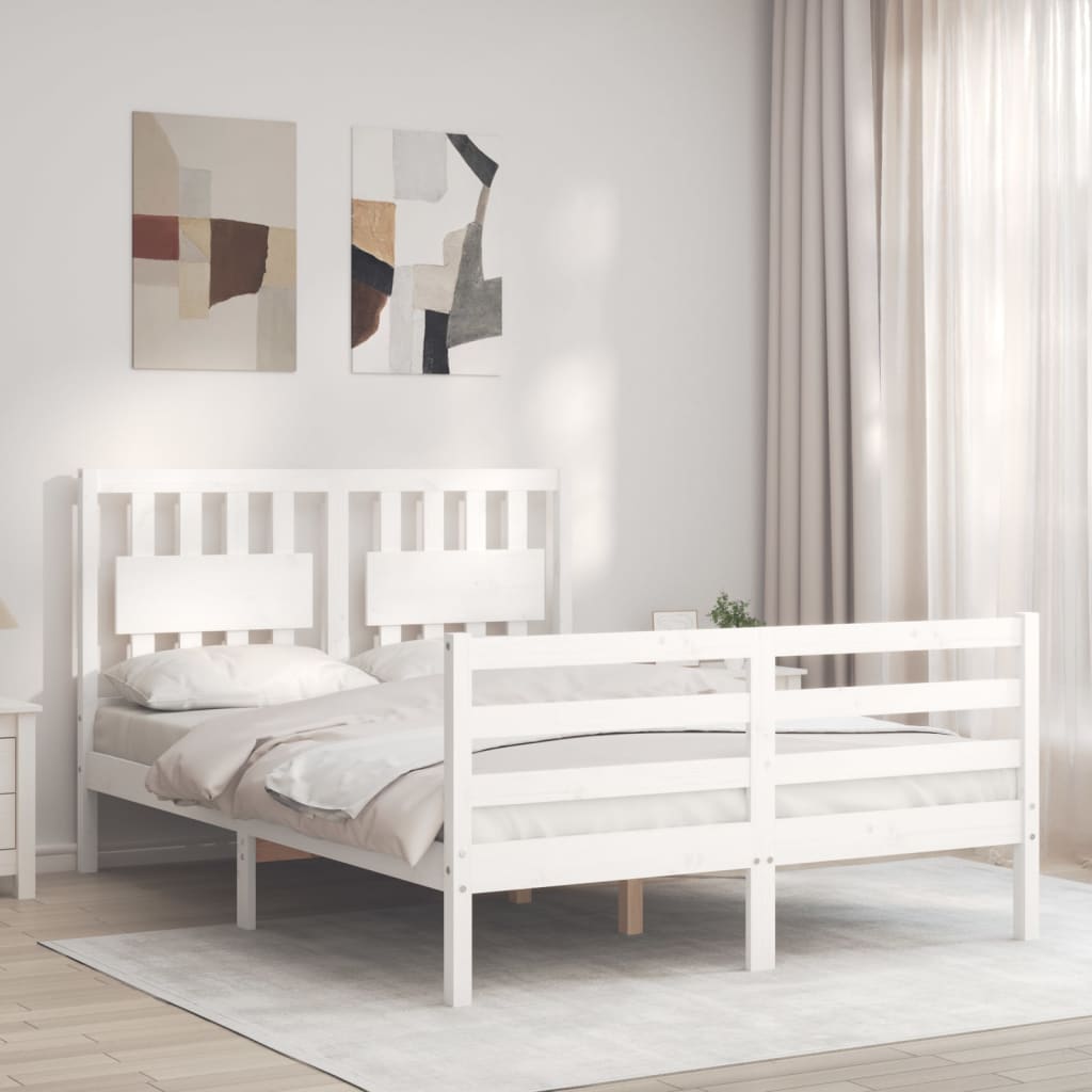 Bed Frame Without Mattress Solid Wood