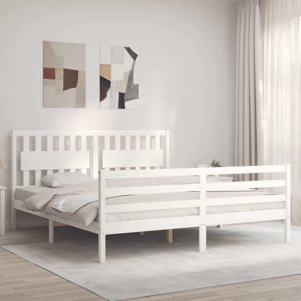 Bed Frame Without Mattress Solid Wood