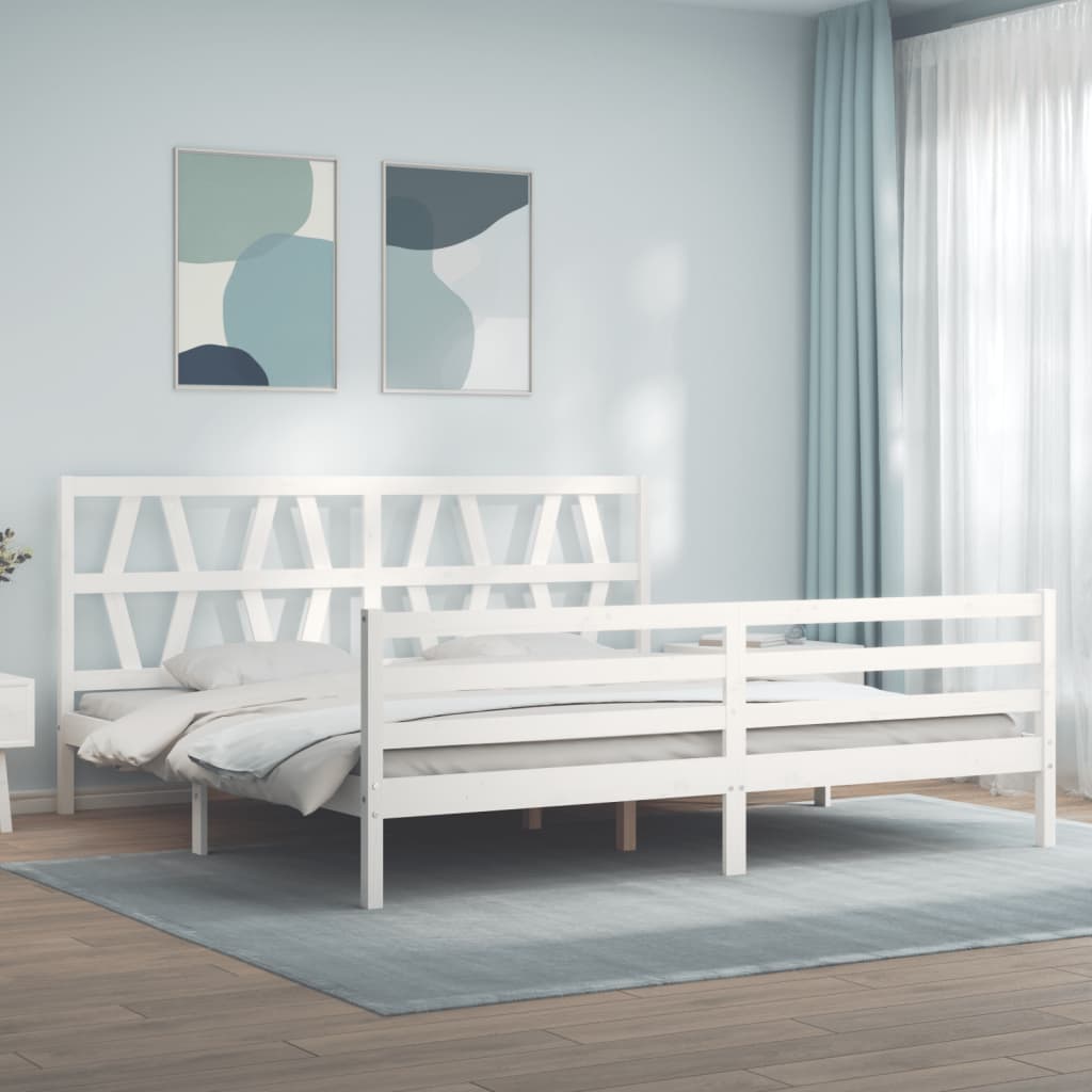 Bed Frame Without Mattress Solid Wood