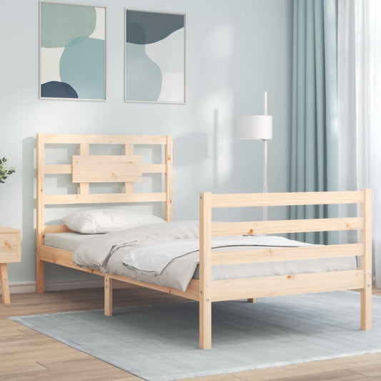 Bed Frame Without Mattress Solid Wood