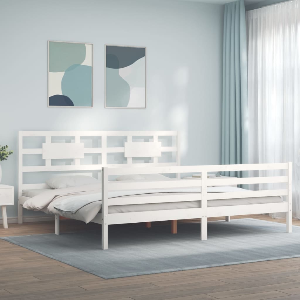 Bed Frame Without Mattress Solid Wood
