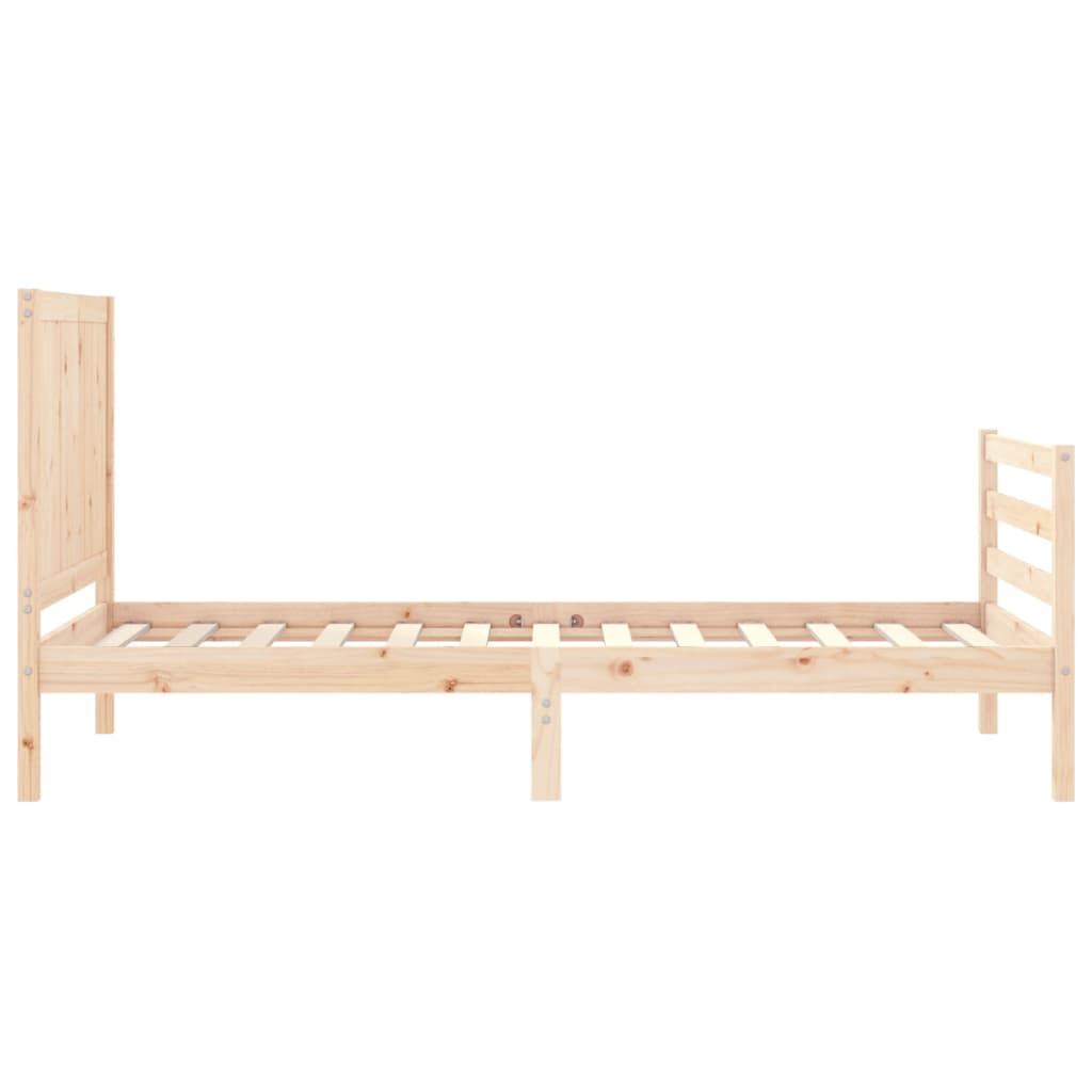 Bed Frame Without Mattress Solid Wood