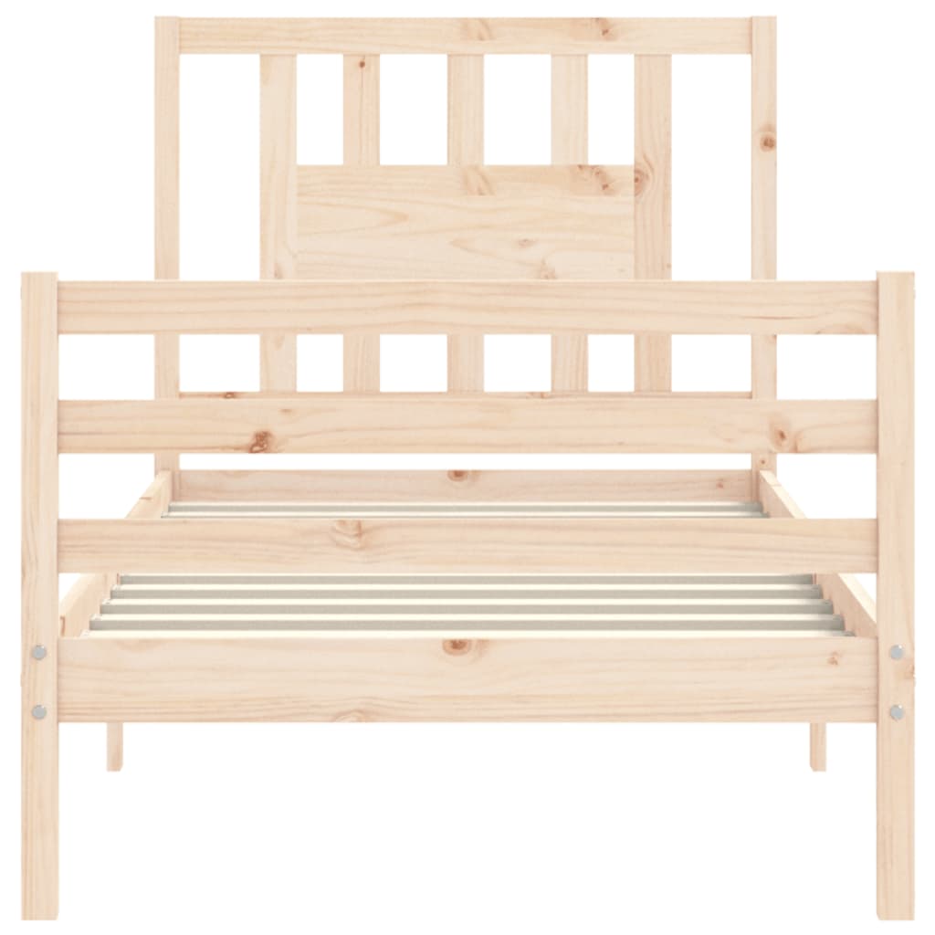 Bed Frame Without Mattress Solid Wood