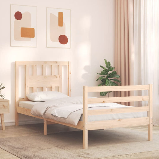Bed Frame Without Mattress Solid Wood