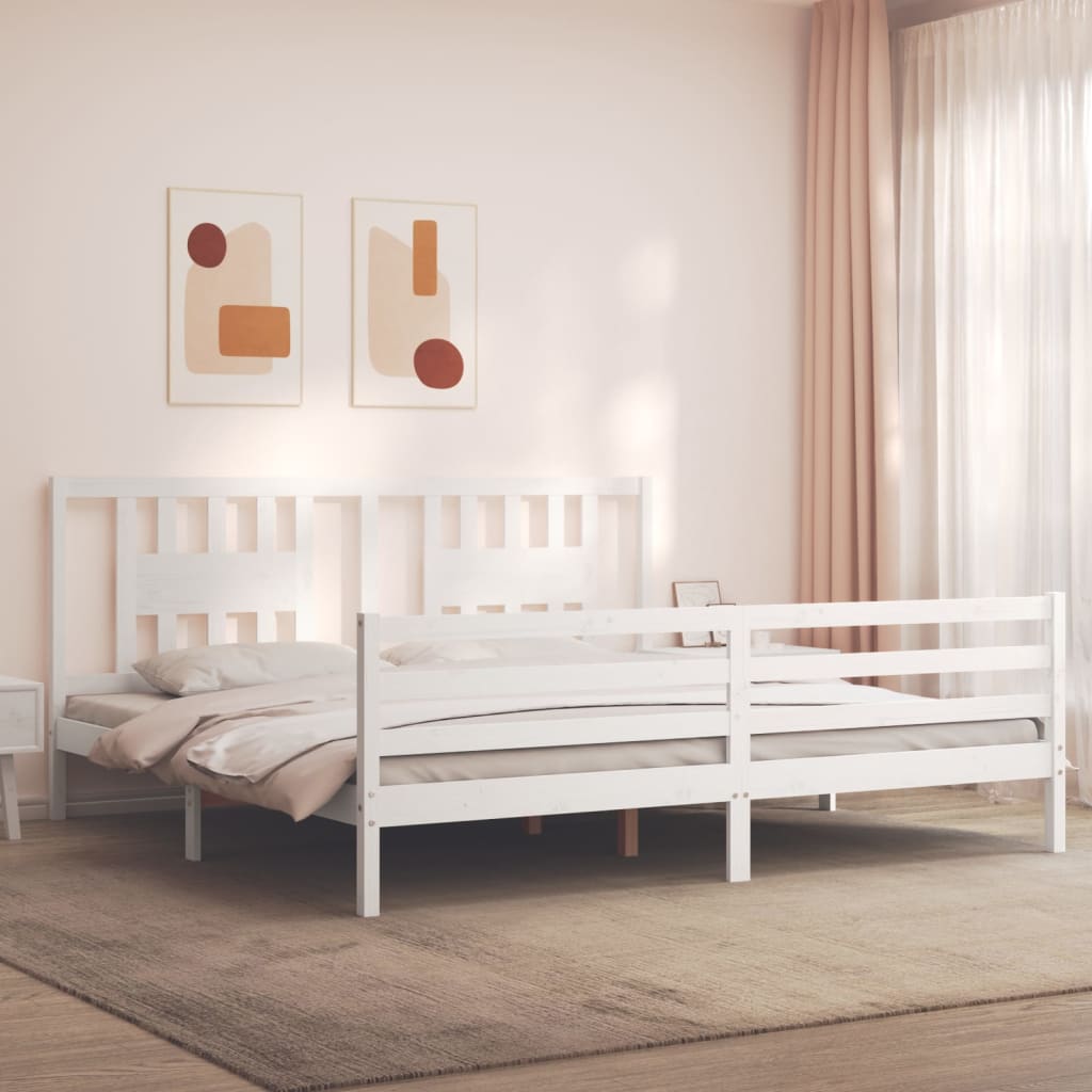 Bed Frame Without Mattress Solid Wood