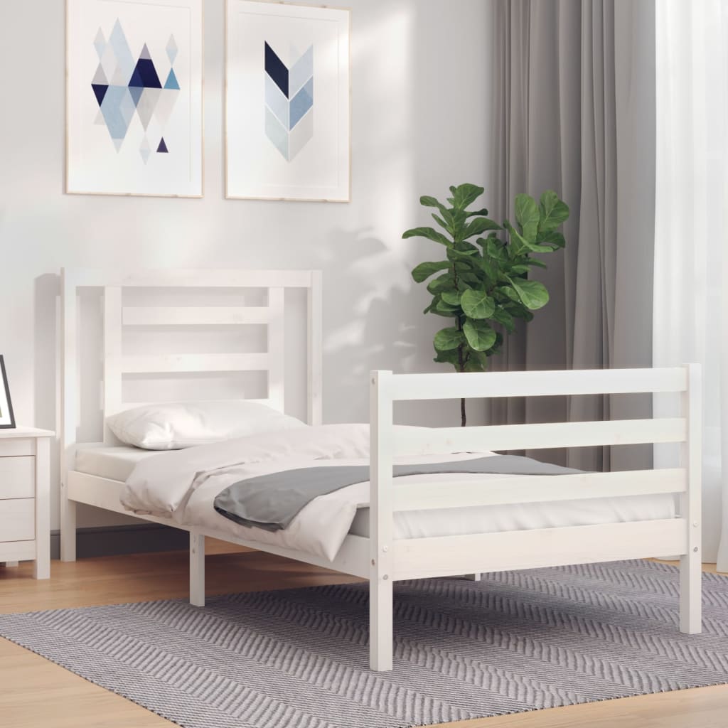 Bed Frame Without Mattress Solid Wood