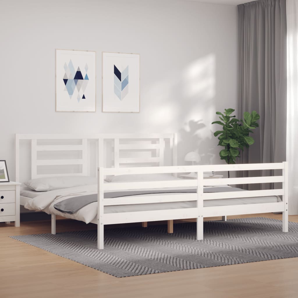 Bed Frame Without Mattress Solid Wood