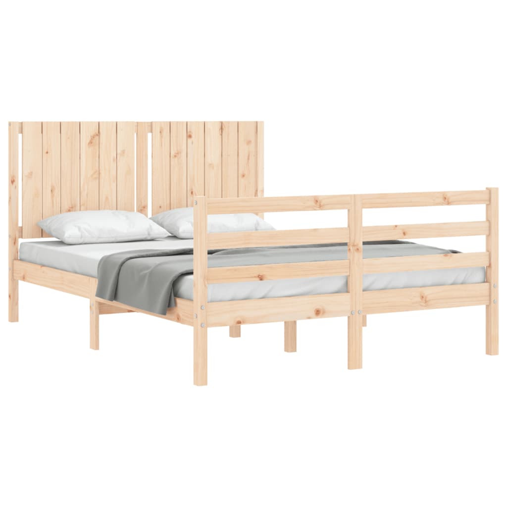 Bed Frame Without Mattress Solid Wood