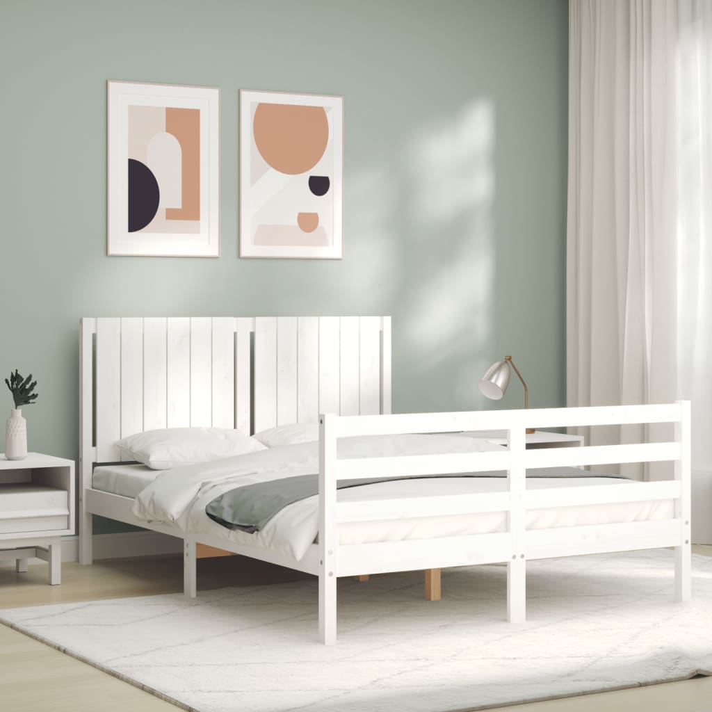 Bed Frame Without Mattress Solid Wood