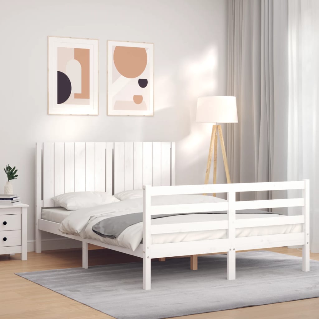 Bed Frame Without Mattress Solid Wood